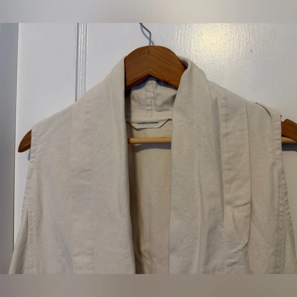 Elizabeth Suzann Clyde canvas vest - Picture 7 of 8